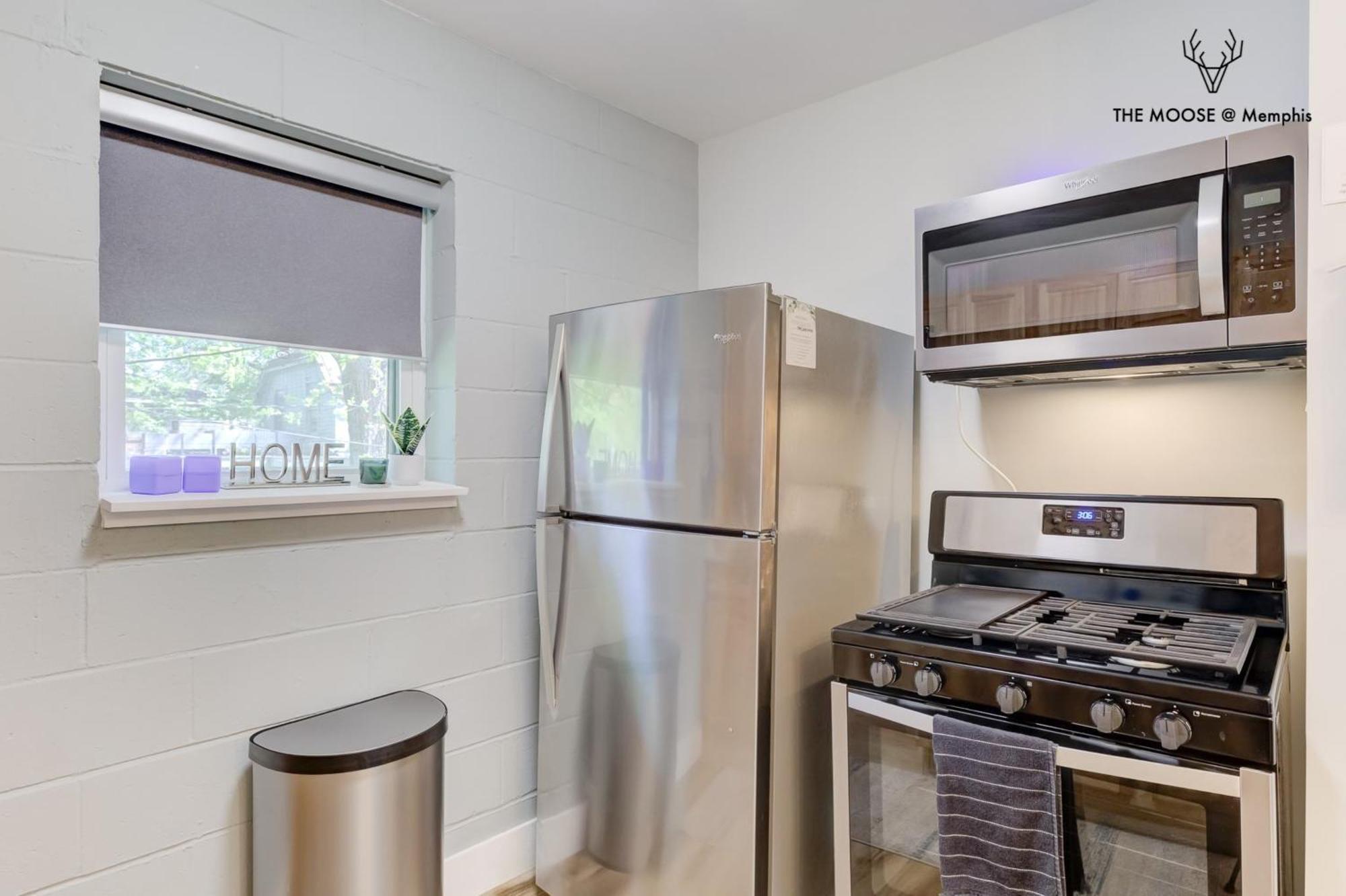 멤피스 The Moose #11 - Luxe Modern Loft With King Bed, Free Parking & Wi-Fi 아파트 외부 사진
