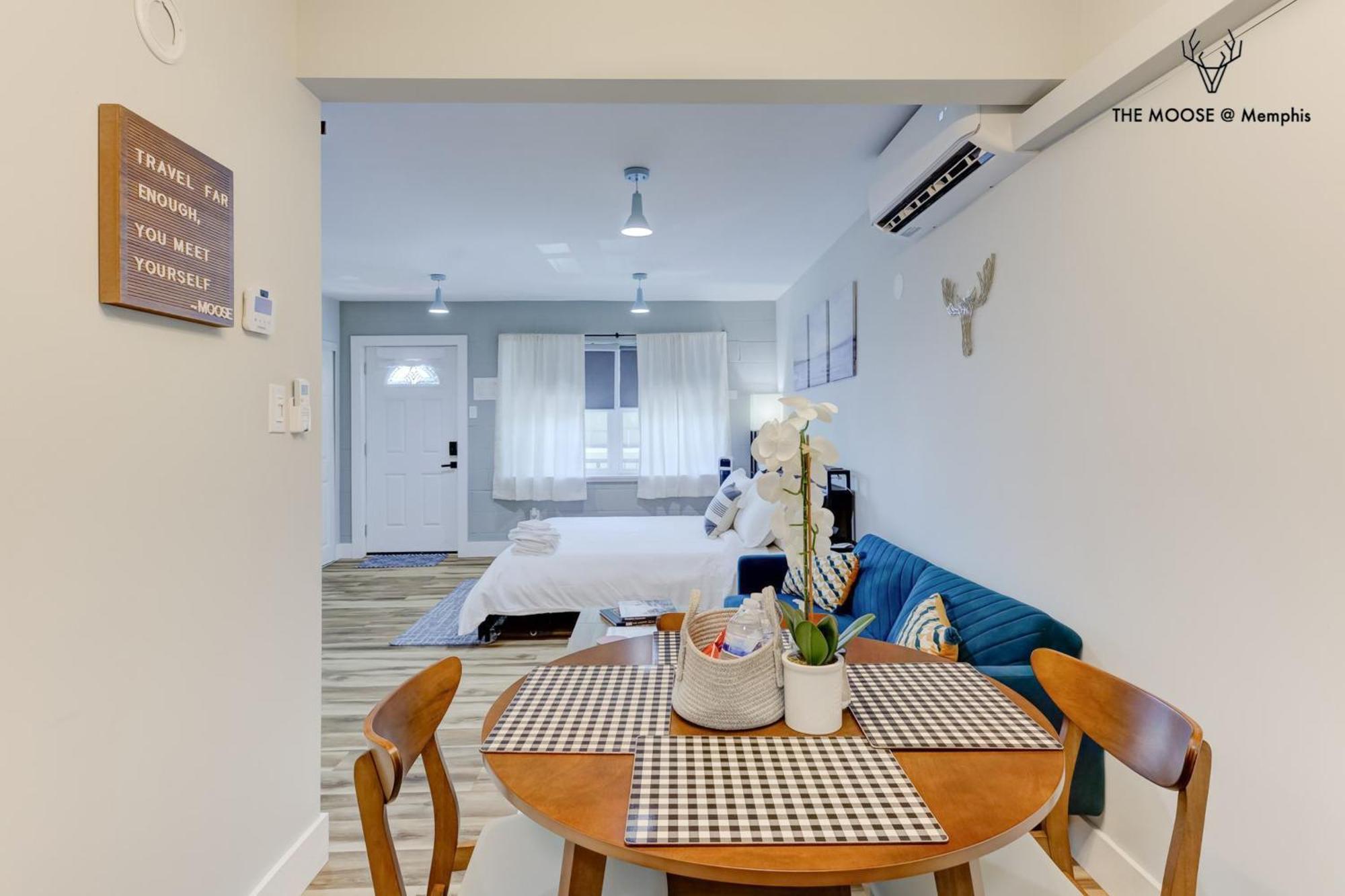 멤피스 The Moose #11 - Luxe Modern Loft With King Bed, Free Parking & Wi-Fi 아파트 외부 사진